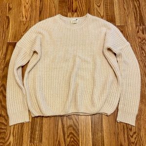 LA hearts from PacSun Cozy Light Pink Slouchy Sweater Size XS